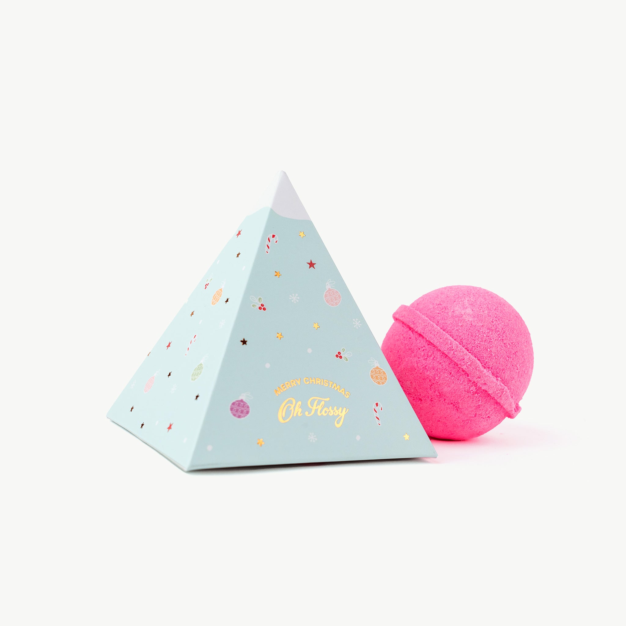 Oh-Flossy-Kids-Christmas-pink-bathbomb