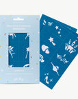 Oh Flossy Reusable Adhesive Face Paint & Makeup Stencils - Teal
