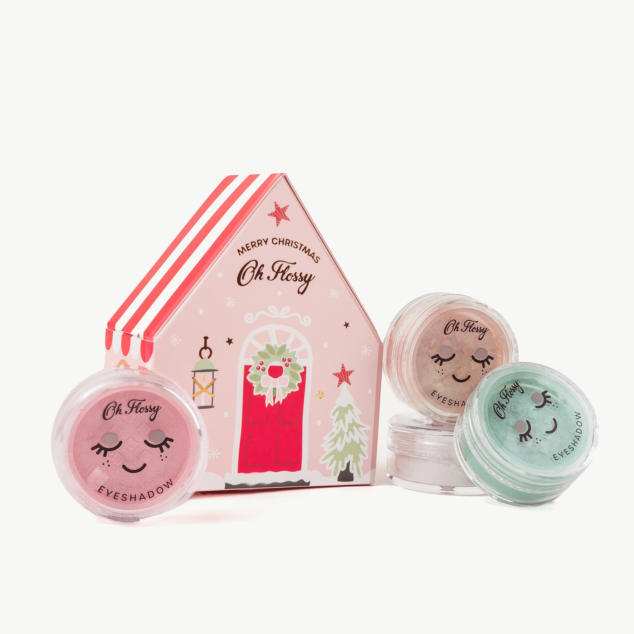 Oh-Flossy-Natural-Kids-Makeup-Christmas-house-eyeshadows