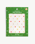 Oh Flossy Wild Wonders nail stickers with jungle design and a green packaging