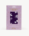 Oh Flossy Reusable Adhesive Face Paint & Makeup Stencils - Purple