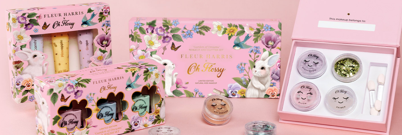 Introducing the Oh Flossy x Fleur Harris Garden of Dreams Collection