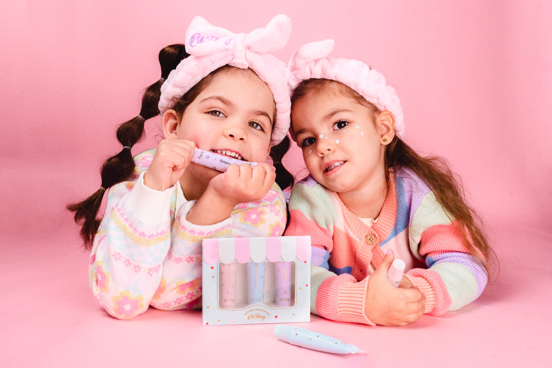 Introducing Oh Flossy's Natural Lip Gloss Collection for Kids!