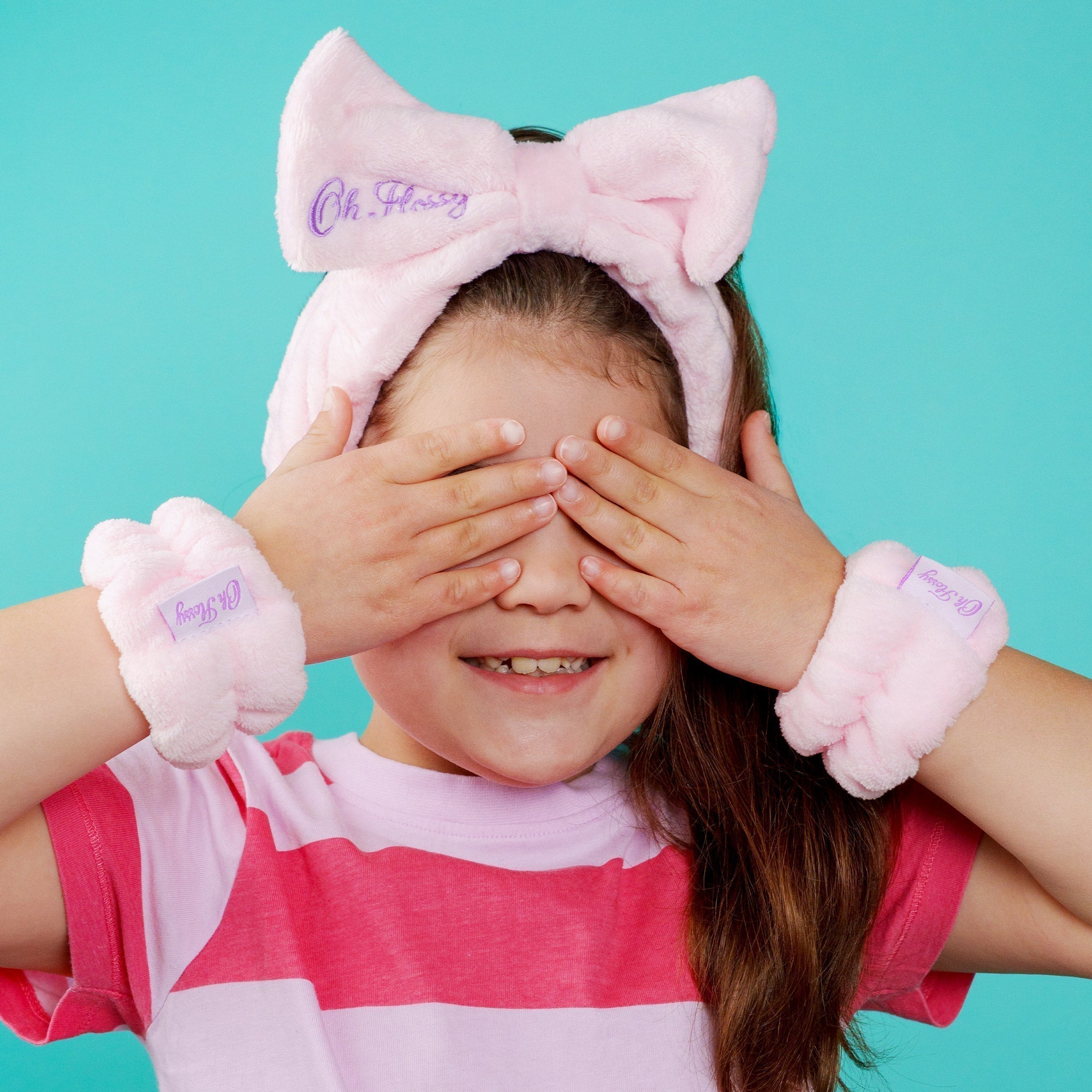New! Oh Flossy Splash Stoppers Wrist Cuffs – Keep Sleeves Dry & Skincare Fun!