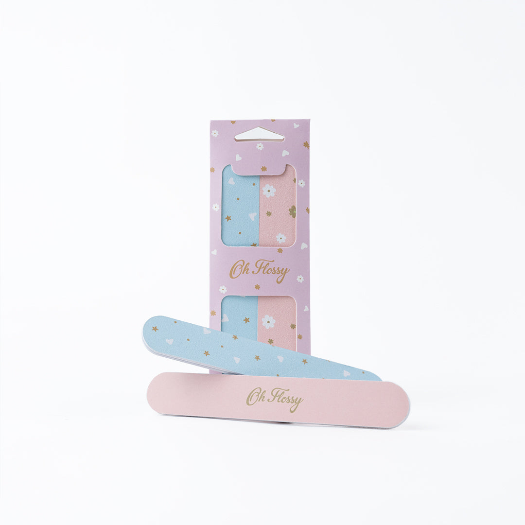 Oh Flossy Kids Nail Files - 2 Pack