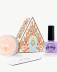 Oh Flossy Christmas Gingerbread House Mini Mani Set