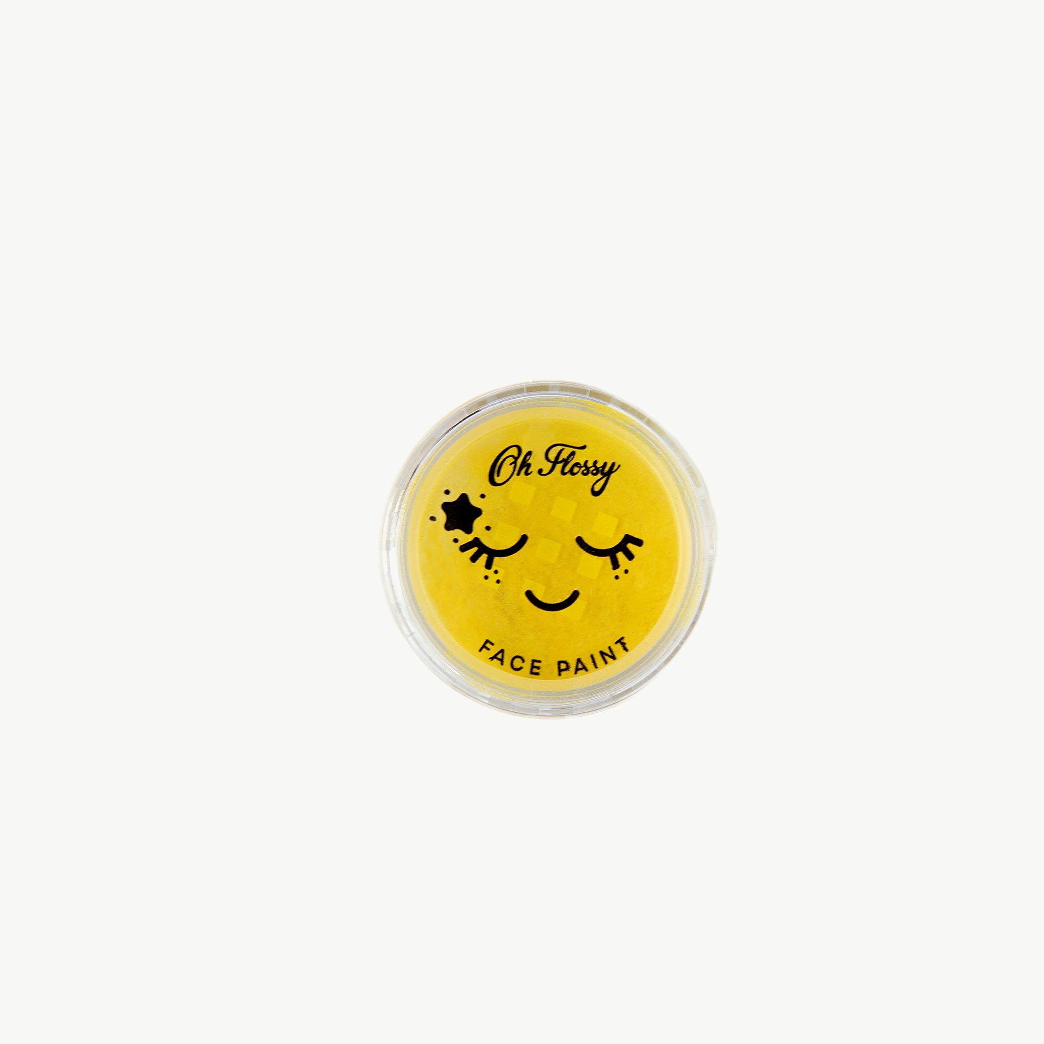 Oh-Flossy-Kids-Natural-Makeup-Face-Paint-Yellow
