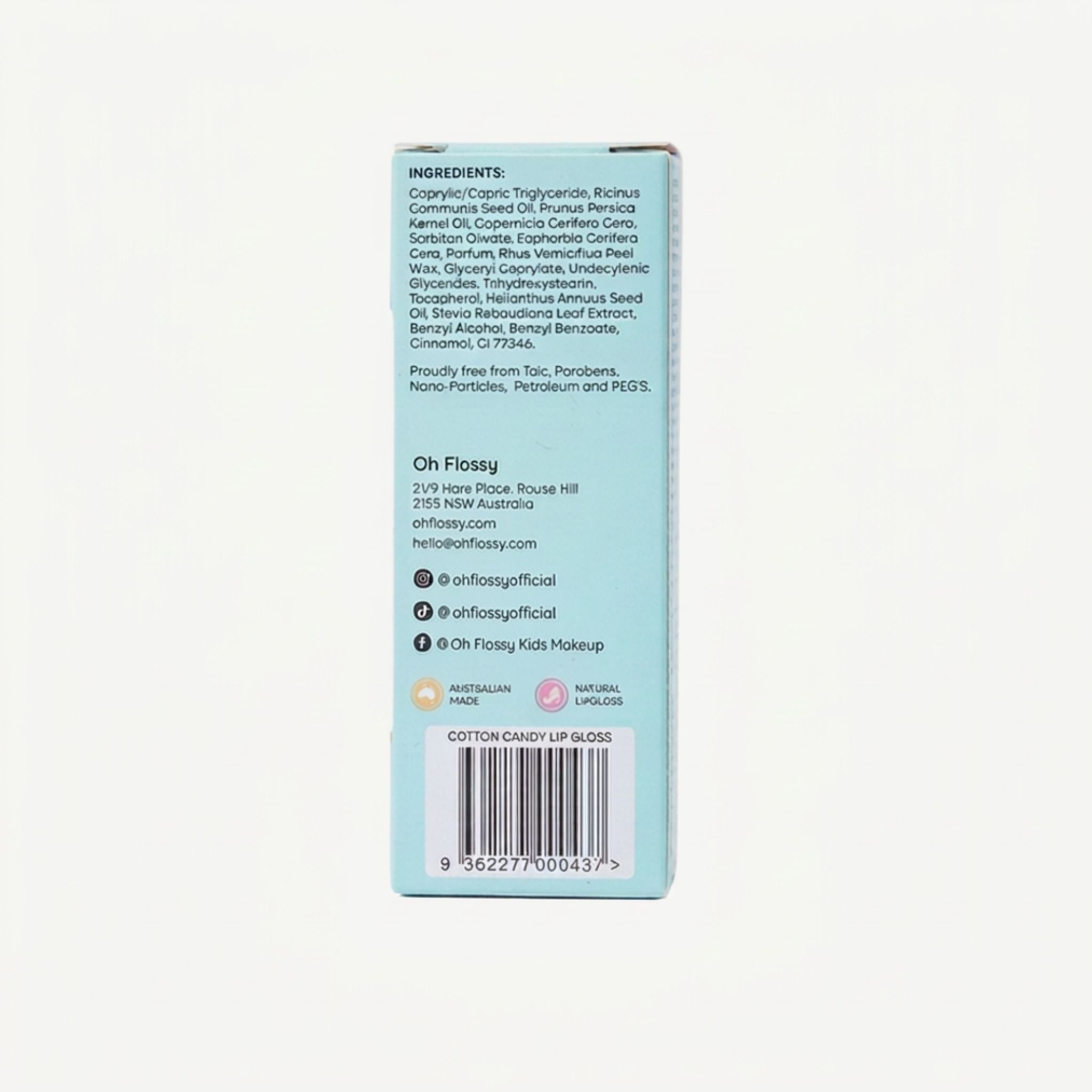Oh Flossy Individual Natural Lip Gloss