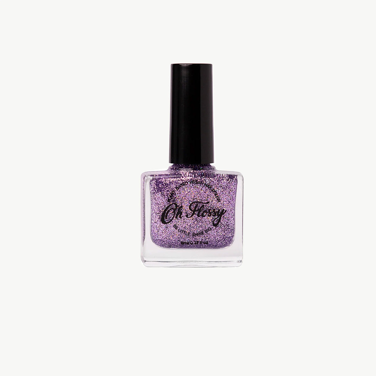     Oh-Flossy-Kids-Natural-Makeup-Purple-Glitter-Nail-Polish