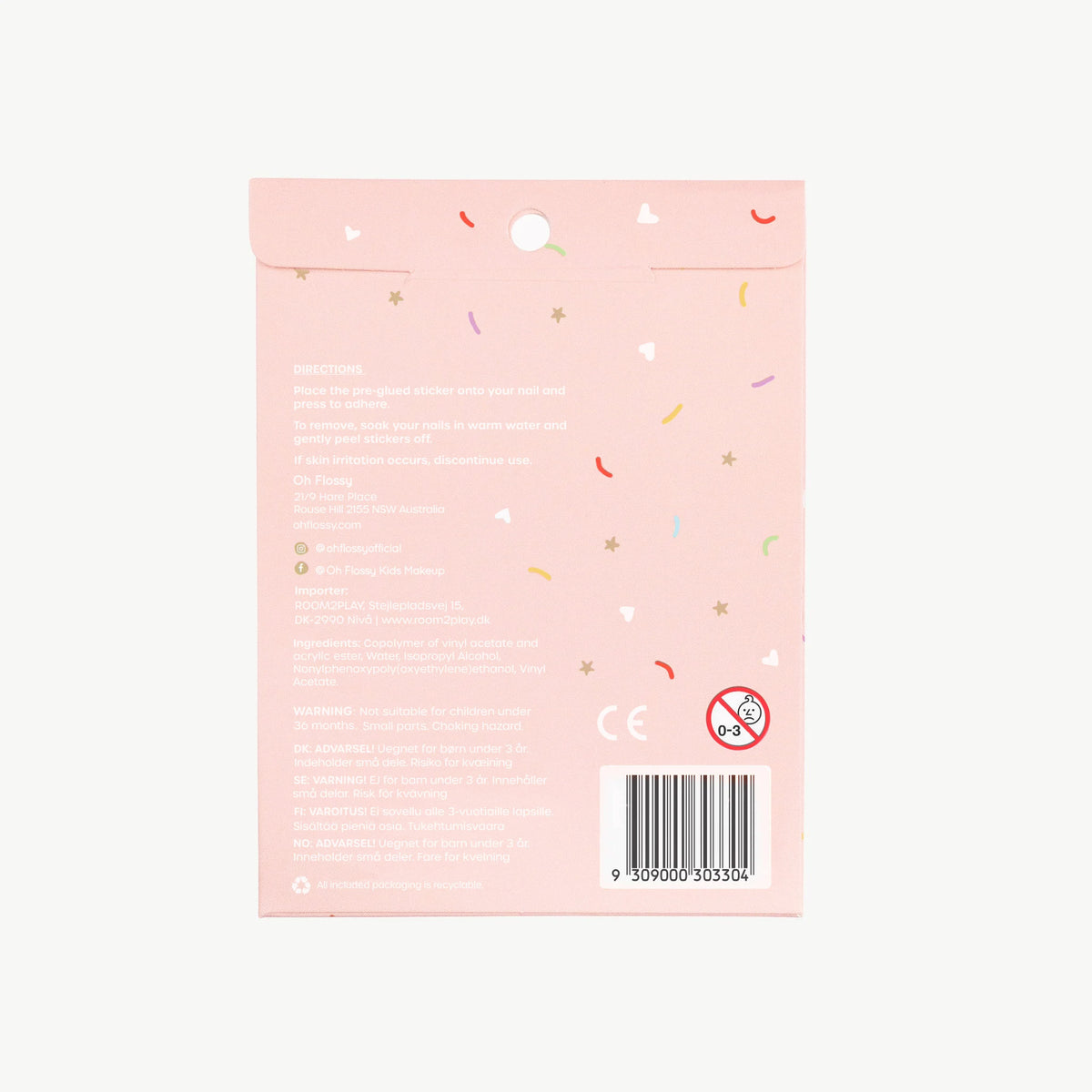 Oh Flossy Nail Stickers