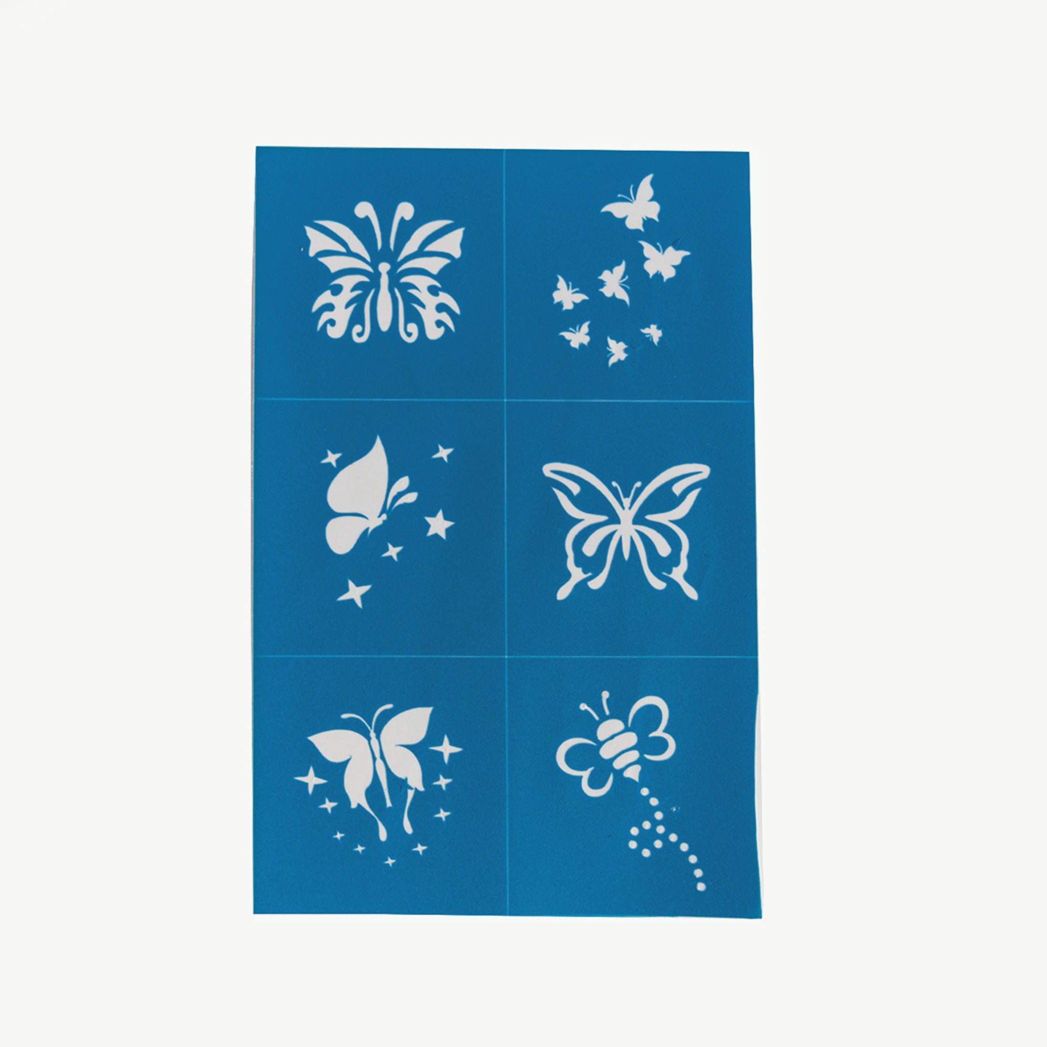 Oh Flossy Face Paint Stencils butterflies