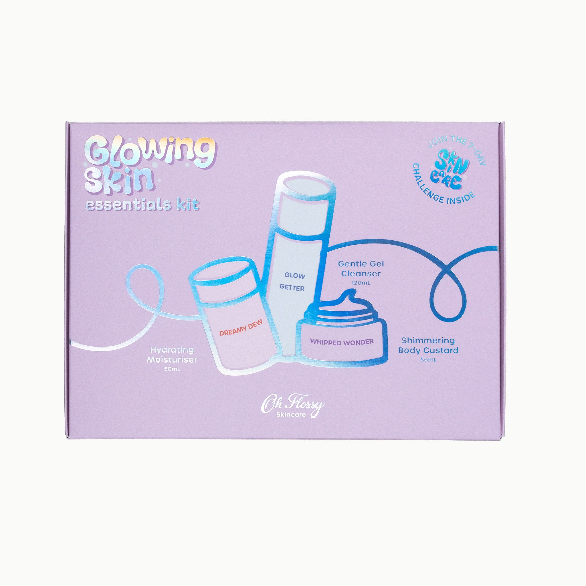 Oh-Flossy-Skincare-Kids-Glowing-Skin-Kit-Front