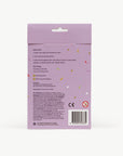 Oh Flossy Reusable Adhesive Face Paint & Makeup Stencils - Purple